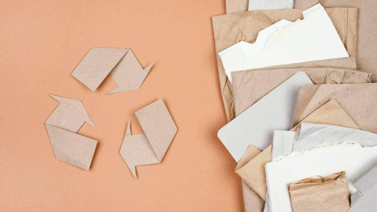 recyclage des sacs en papier