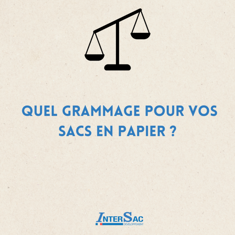 Quel grammage pour vos sacs en papier